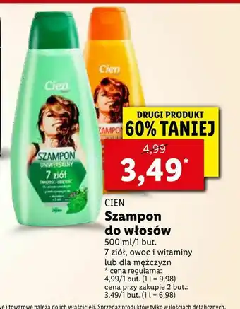 Lidl Szampon do włosów oferta