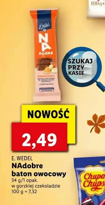 Lidl NAdobre baton owocowy oferta