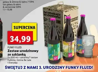 Lidl Zestaw urodzinowy ze szklanką oferta