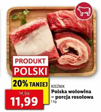 Lidl Polska wołowina - porcja rosołowa oferta