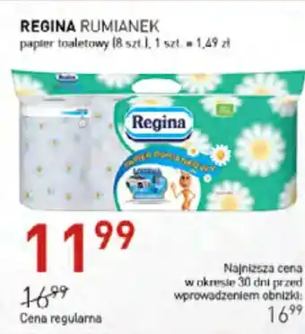 Jawa Drogerie REGINA RUMIANEK papier toaletowy (8 szt.) oferta