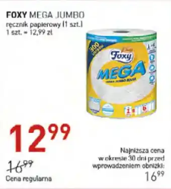 Jawa Drogerie FOXY MEGA JUMBO ręcznik papierowy (1 szt.) oferta