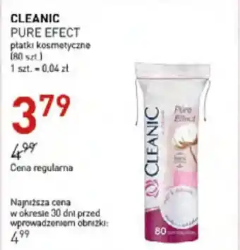 Jawa Drogerie CLEANIC PURE EFECT płatki kosmetyczne oferta