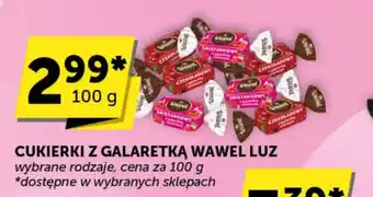 Groszek CUKIERKI Z GALARETKĄ WAWEL LUZ 100g oferta