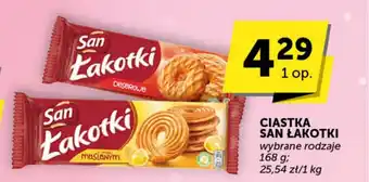 Groszek CIASTKA SAN ŁAKOTKI 168 g oferta