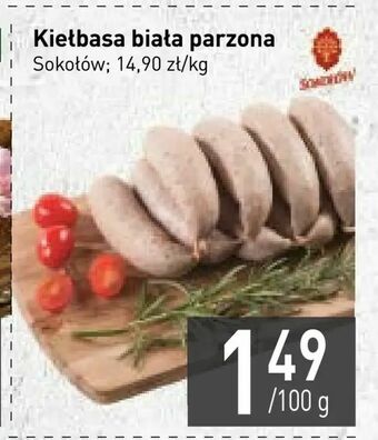 Stokrotka Kiełbasa biała parzona oferta