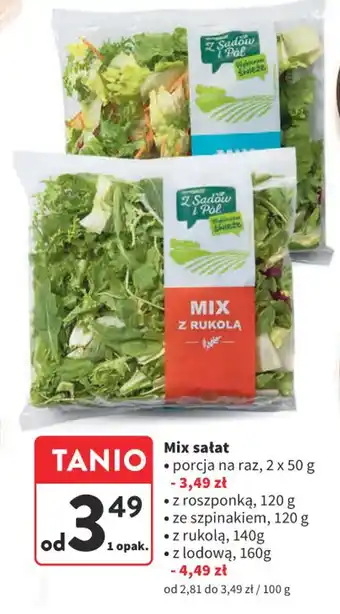 Intermarche Mix sałat oferta