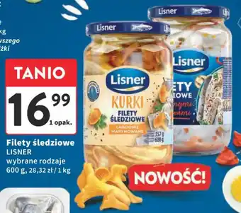 Intermarche Filety śledziowe LISNER 600 g oferta