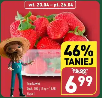 ALDI Truskawki 500 g oferta