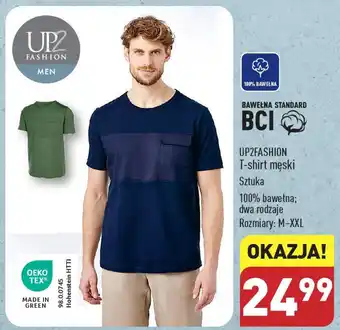 ALDI UP2FASHION T-shirt męski oferta