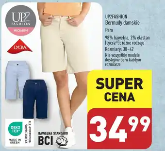 ALDI UP2FASHION Bermudy damskie oferta