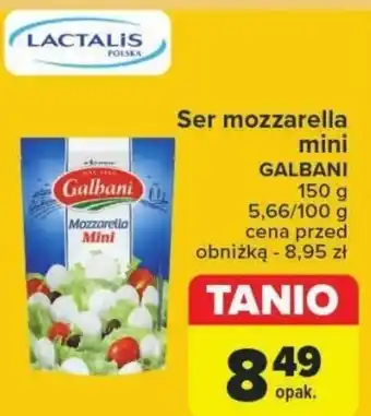 Carrefour Ser mozzarella mini GALBANI 150 g oferta