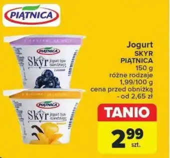 Carrefour Jogurt SKYR PIĄTNICA 150 g oferta