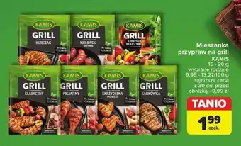 Carrefour Mieszanka przypraw na grill KAMIS 15-20 g oferta