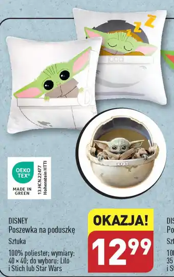 ALDI DISNEY Poszewka na poduszkę oferta