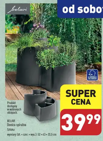 ALDI BELAVI Donica spiralna oferta