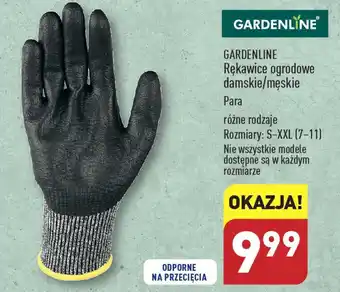 ALDI GARDENLINE Rękawice ogrodowe damskie/męskie oferta