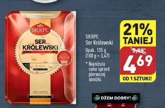 ALDI SIERPC Ser Królewski 135 g oferta