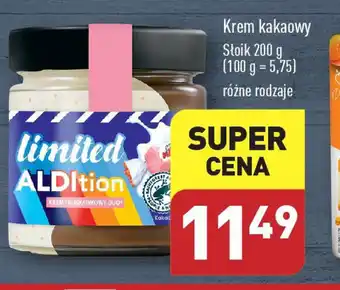 ALDI Krem kakaowy 200g oferta