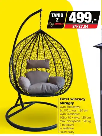 Bricomarche Fotel wiszący oferta