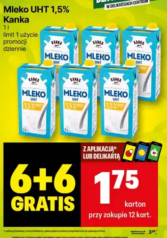 Delikatesy Centrum Mleko Kanka oferta