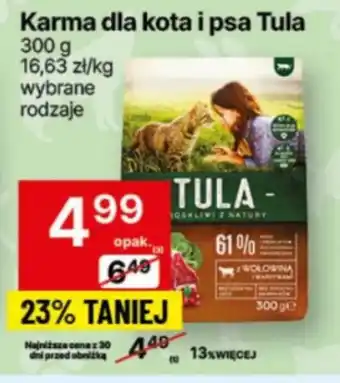 Delikatesy Centrum Karma dla kota Tula 300 g oferta