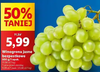 Lidl Winogrona oferta