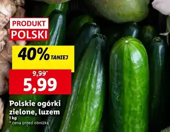 Lidl Ogórki Polski oferta