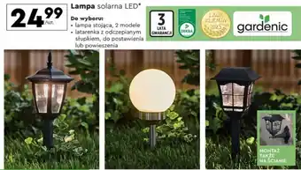 Biedronka Lampa solarna Gardenic oferta