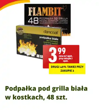 Biedronka Podpałka pod grilla biała w kostkach, 48 szt. oferta