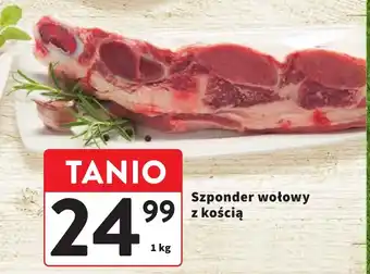 Intermarche Szponder wołowy z kością 1 kg oferta