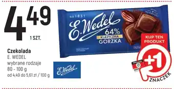 Intermarche Czekolada E. WEDEL 80-100 g oferta