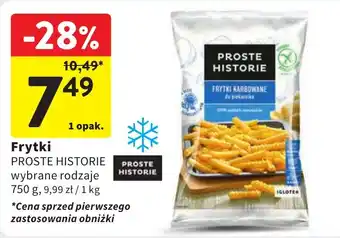 Intermarche Frytki PROSTE HISTORIE 750 g oferta
