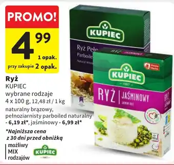 Intermarche Ryż KUPIEC 4 x 100 g oferta