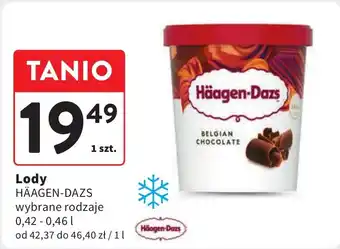 Intermarche Lody HÄAGEN-DAZS 0,42 - 0,46 l oferta