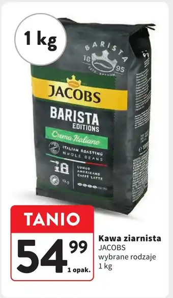 Intermarche Kawa ziarnista JACOBS 1 kg oferta