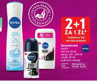 Intermarche Dezodorant NIVEA 50 ml - 250 ml oferta