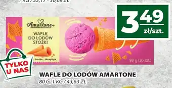 Top Market WAFLE DO LODÓW AMARTONE 80G oferta