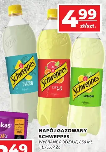 Top Market NAPÓJ GAZOWANY SCHWEPPES 850ML oferta