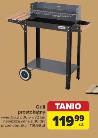 Carrefour Grill prostokątny oferta