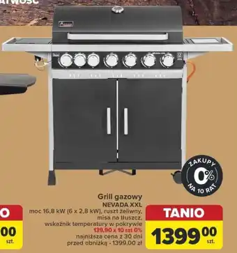 Carrefour Grill gazowy NEVADA XXL oferta