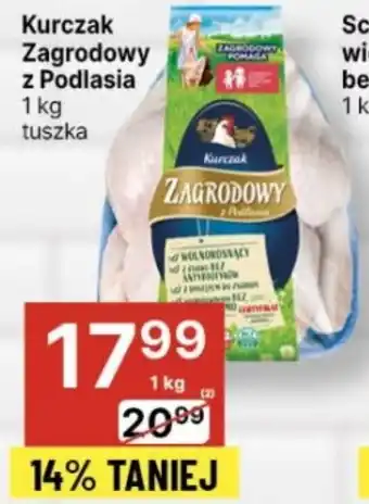 Delikatesy Centrum Kurczak Zagrodowy z Podlasia 1kg oferta