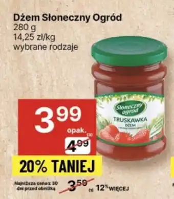 Delikatesy Centrum Dżem Słoneczny Ogród 280g oferta