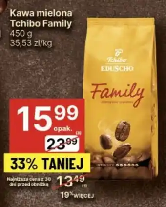 Delikatesy Centrum Kawa mielona Tchibo Family oferta