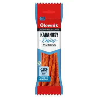 Gram Market Olewnik Enjoy Kabanosy wieprzowe 105 g oferta