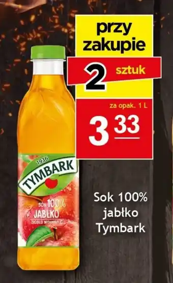 Gram Market Sok 100% jabłko Tymbark 1 l oferta
