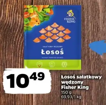 Netto Łosoś sałatkowy wędzony Fisher King 150 g oferta