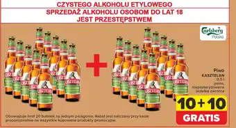 Carrefour Piwo KASZTELAN 0,5 l oferta