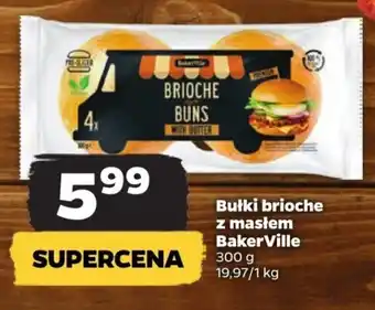 Netto Bułki brioche z masłem BakerVille 300 g oferta