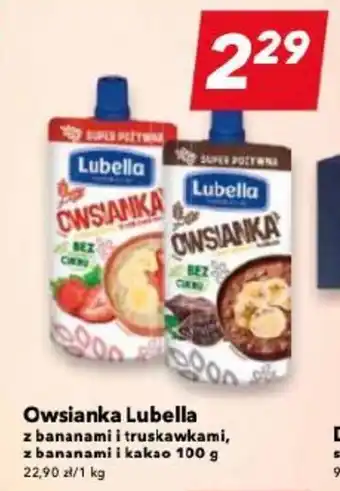 Lewiatan Owsianka Lubella 100 g oferta